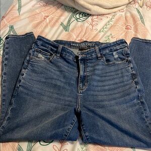 American Eagle Outfitters Women's Blue Jeans